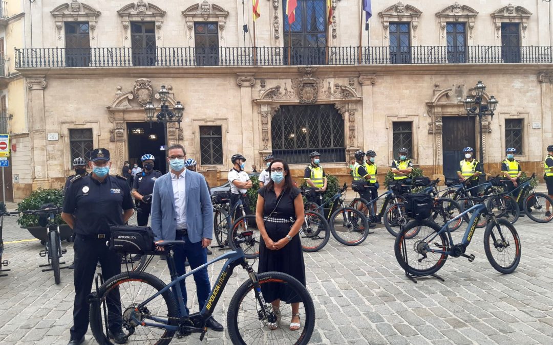 15 new electric bicycles arrive at the Local Police