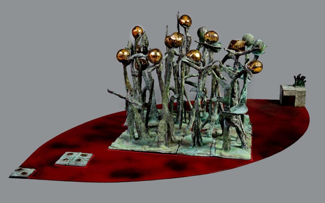 Brno celebrates the founder of genetics with a 4,6 metres high bronze sculpture