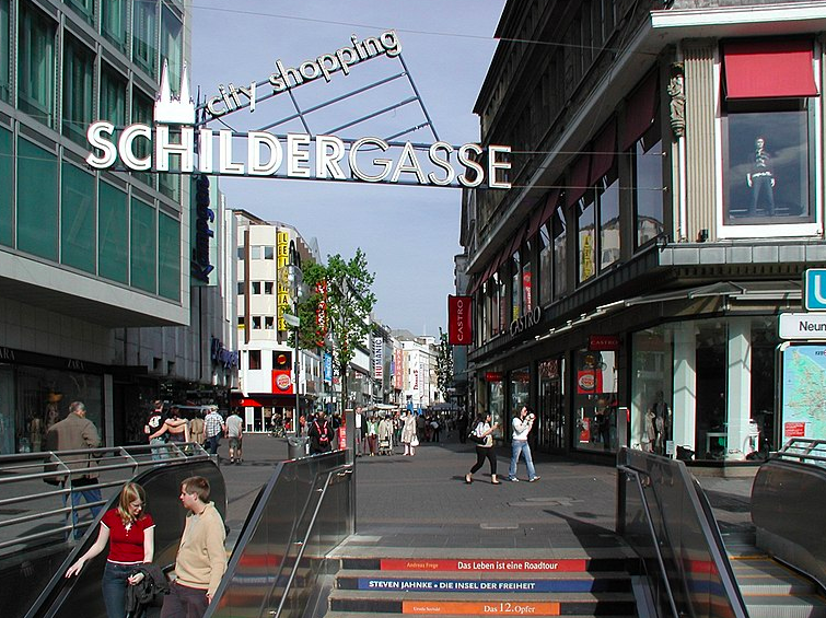 Cologne’s Schildergasse was Europe’s most popular shopping street in 2021