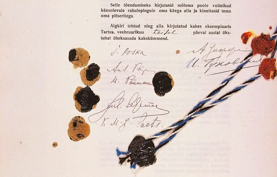 Estonian city of Tartu marked Tartu Peace Treaty’s 102nd anniversary