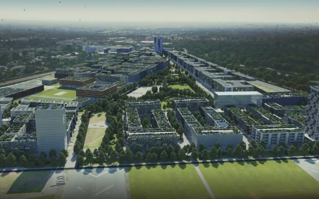 Berlin turning its old airport into bustling e-city