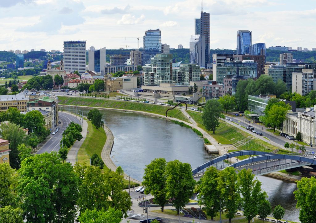 Figure 2: Green corridors, compact neighborhoods, and a digital public realm define Vilnius’s evolving identity as Europe’s 2025 Green Capital.